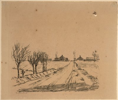 Tombe de soldat près de Nowo Solna - Hermann Struck